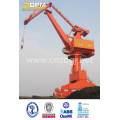 Rail Mounted Floating Dock Sea Port Portal Crane